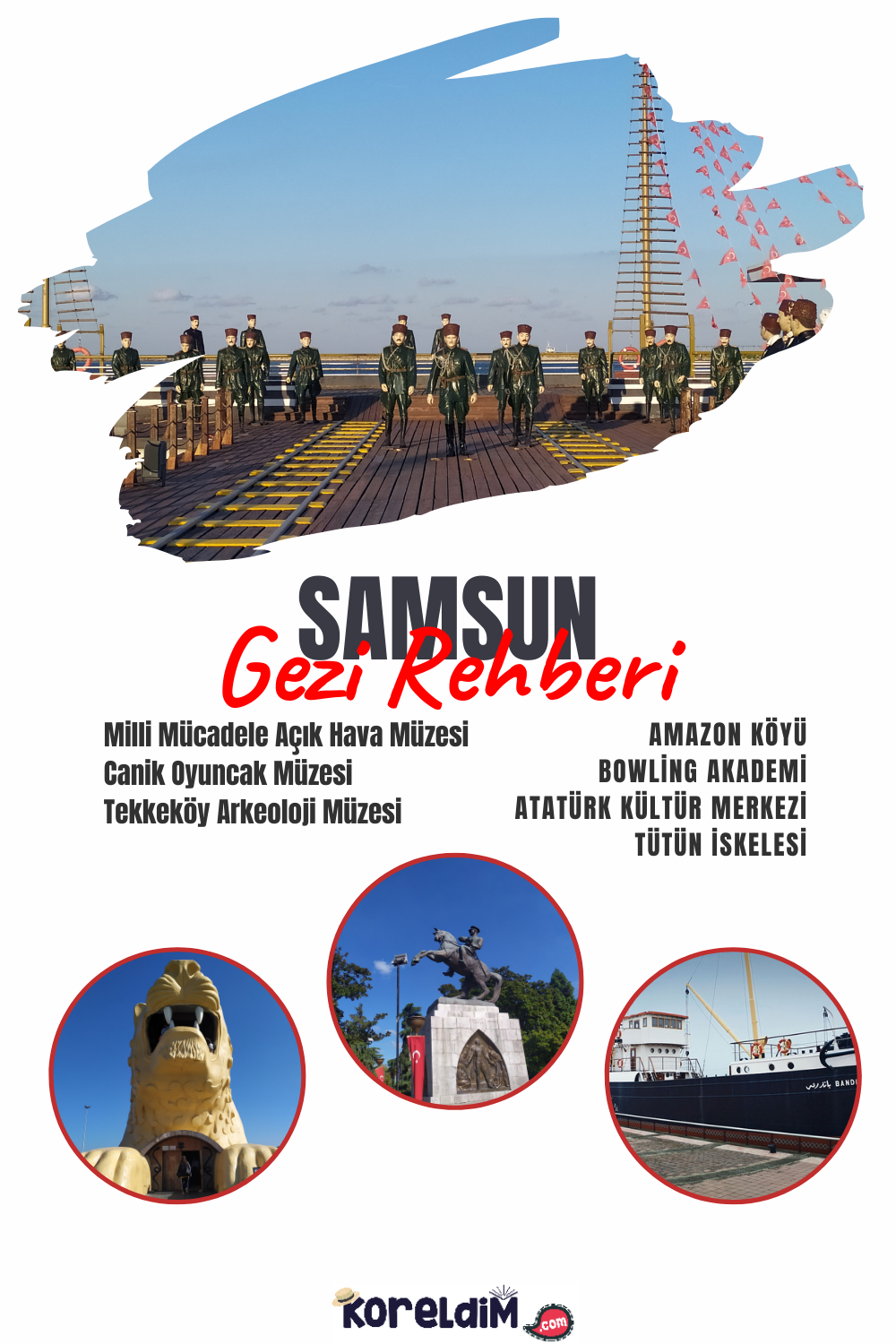 Samsun gezilecek yerler